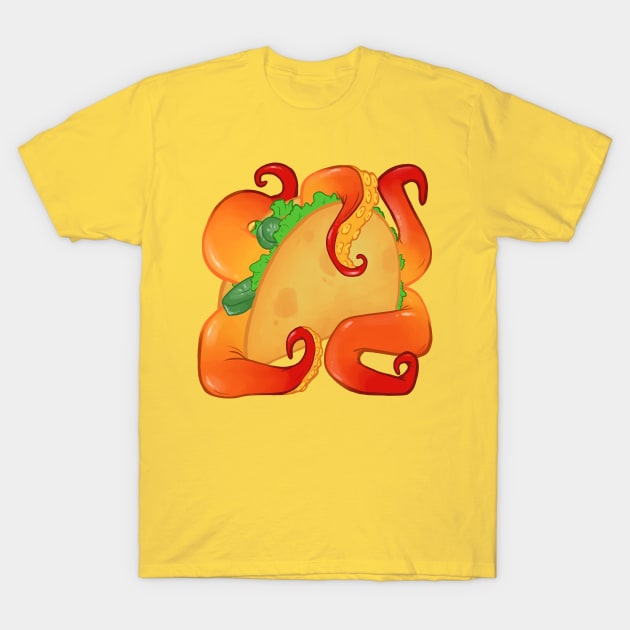 Octotaco T-Shirt by TaksArt